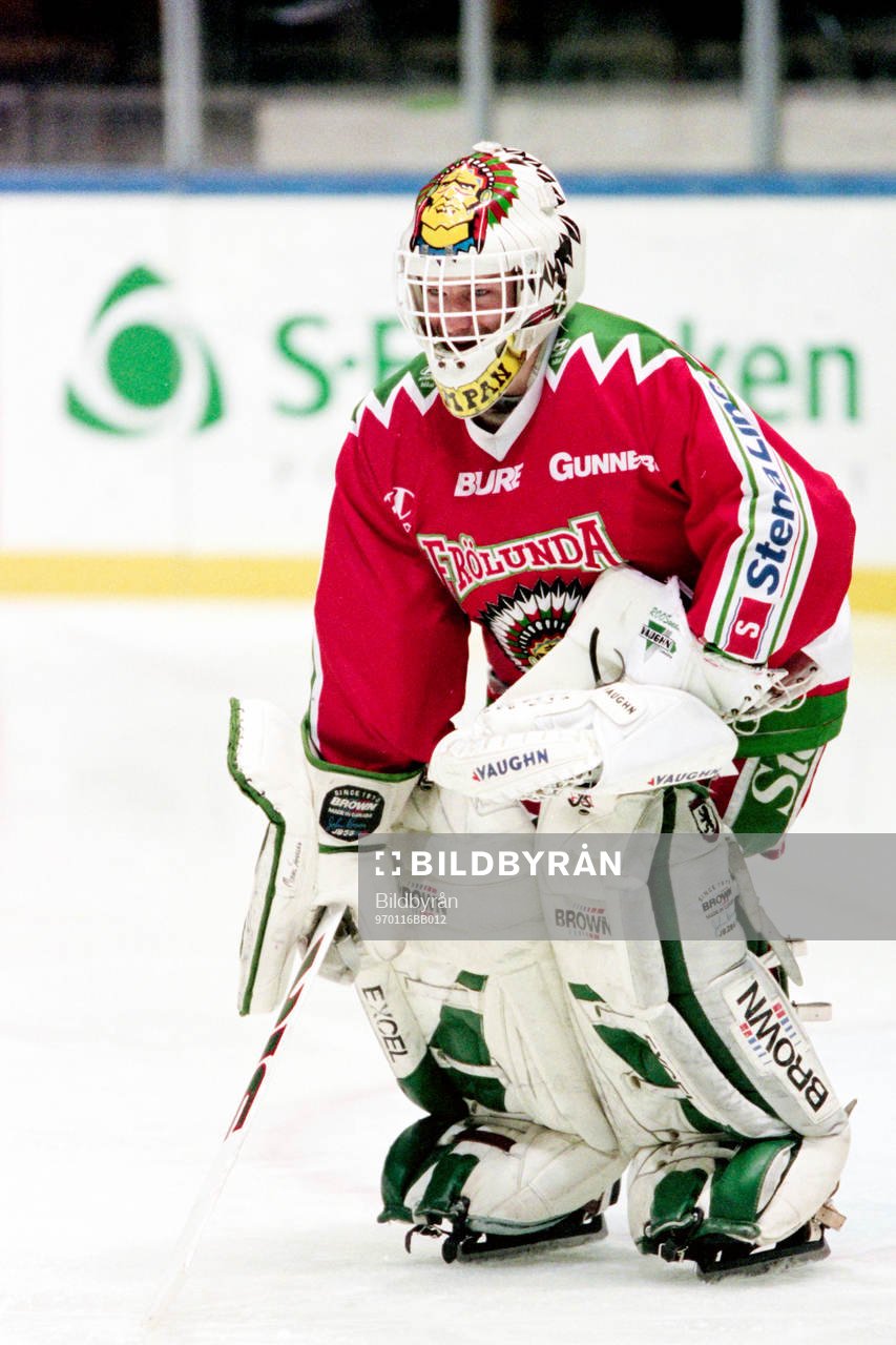 Mikael Sandberg, målvakt i Frölunda