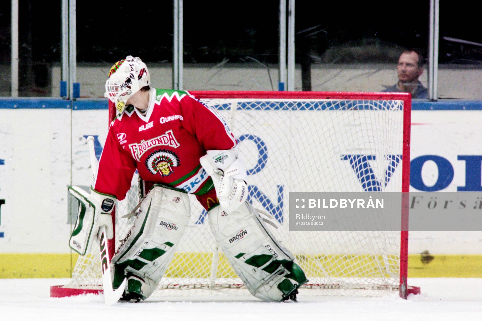 Mikael Sandberg, målvakt i Frölunda
