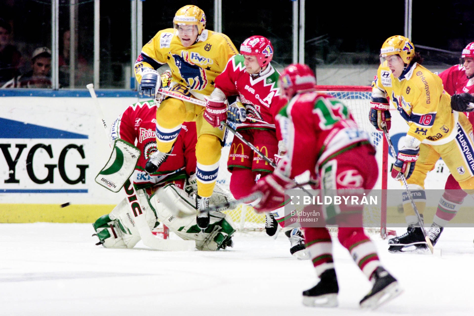 Stefan Larsson Frölunda i mitten