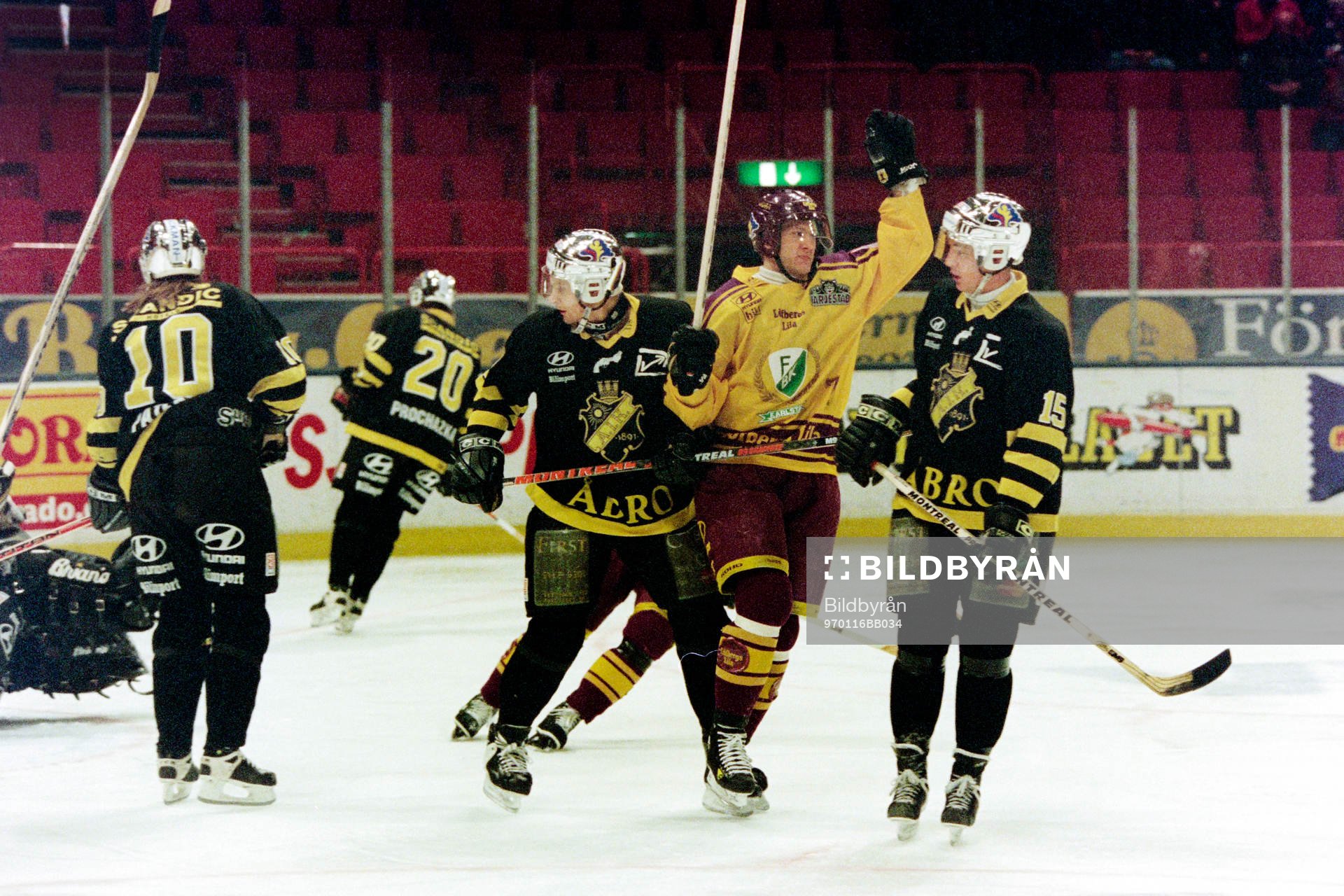 Magnus Arvedson, Färjestad jublar