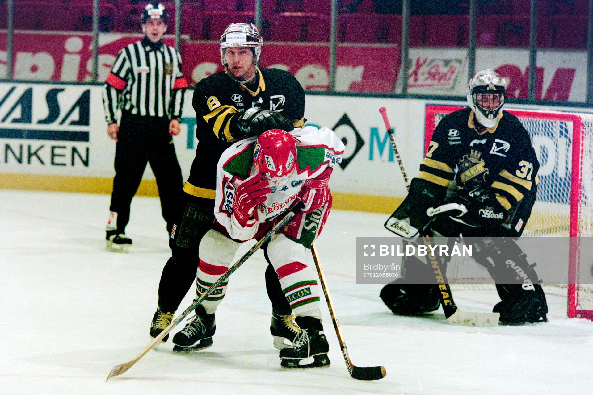 Peter Ström, Frölunda med Rikard Franzen, AIK i ryggen