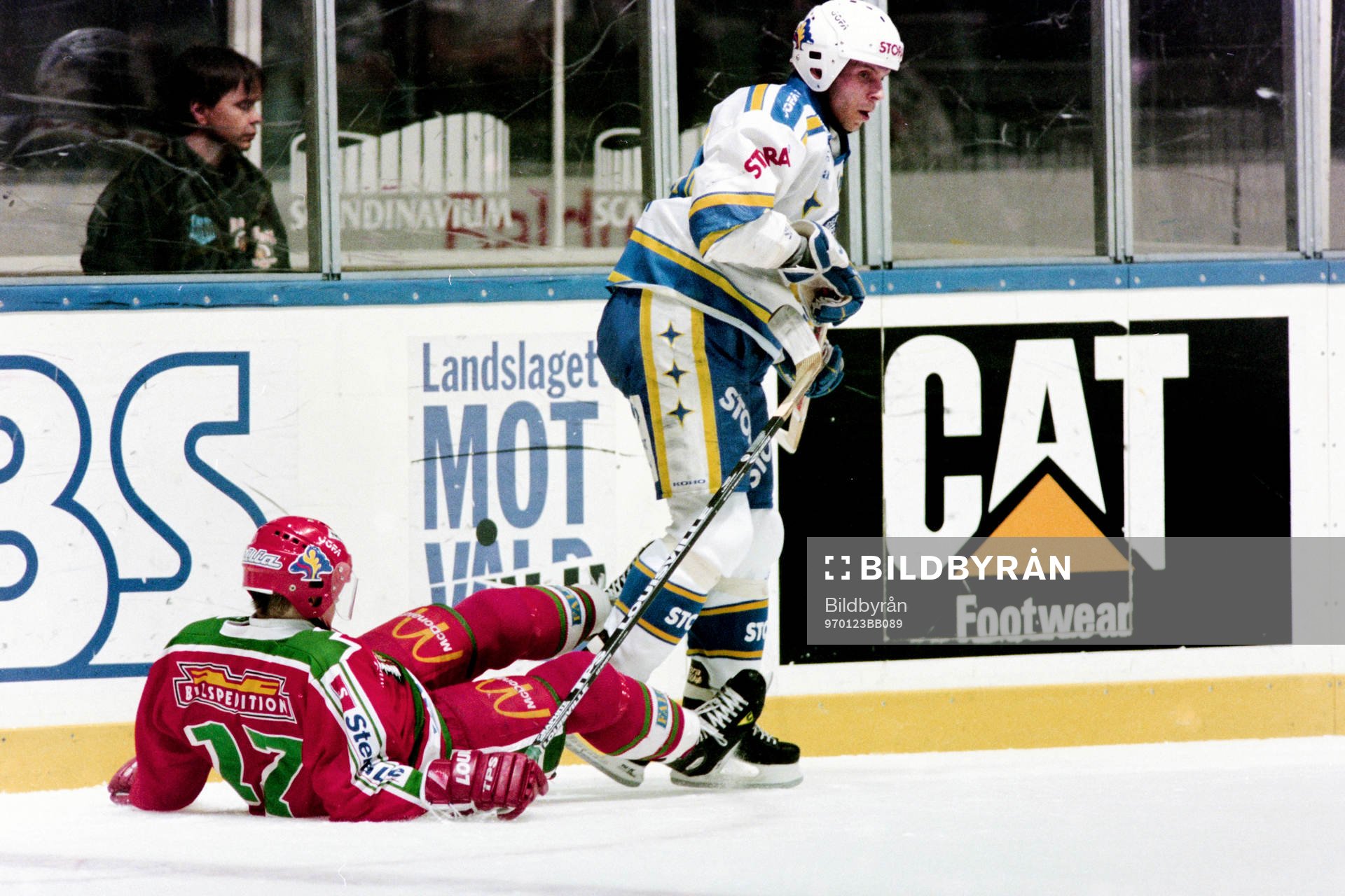 Joni Lius, Västra Frölunda och Anders Carlsson, Leksand