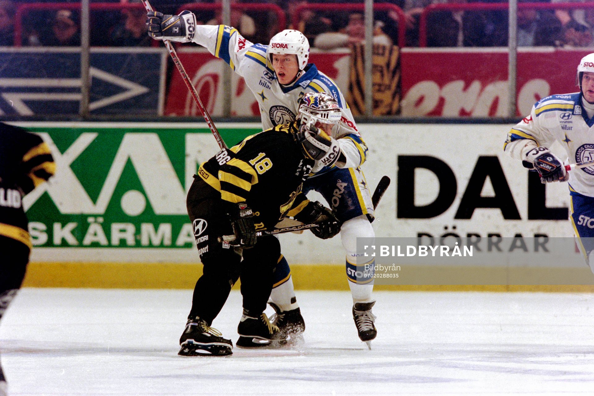 Tomas Strandberg, AIK och Andreas Karlsson, Leksand