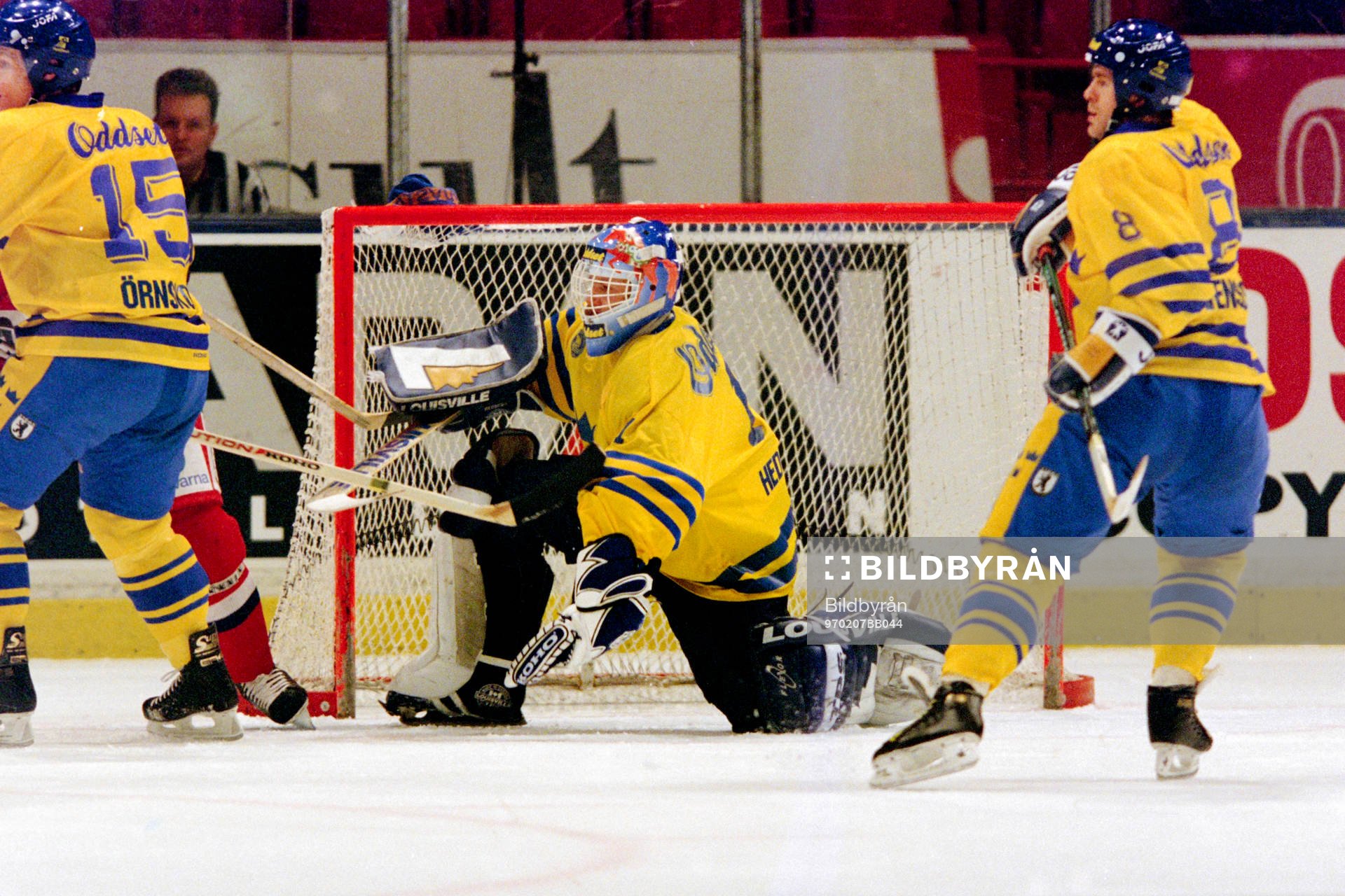 Johan Hedberg, målvakt, Sverige