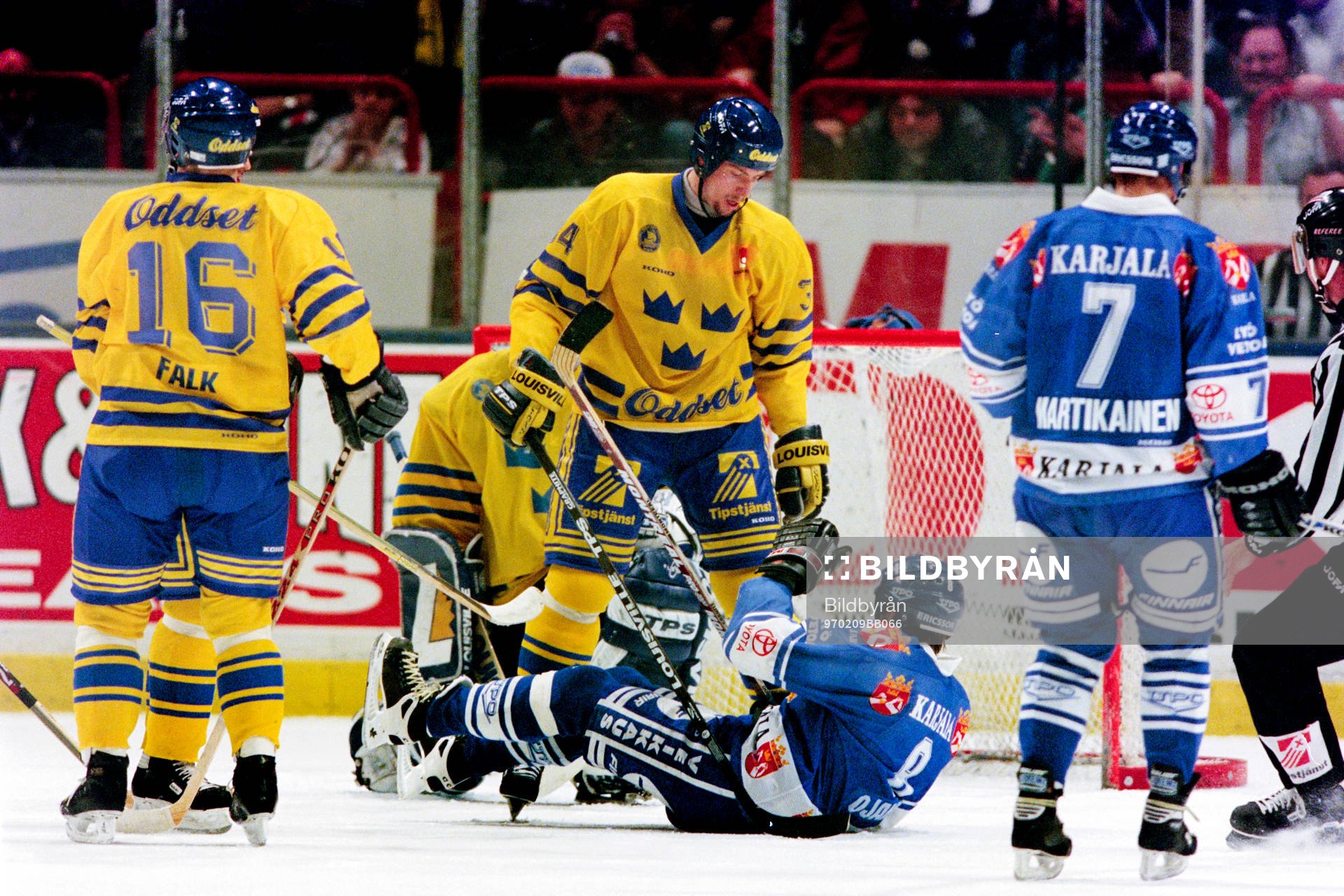 Roger Johansson, Sverige och Janne Ojanen, Finland