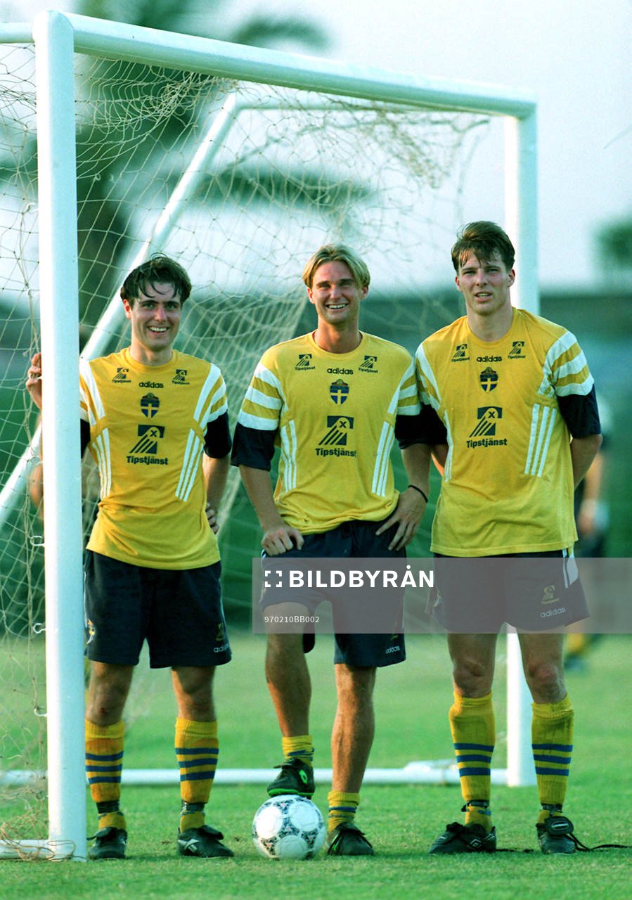 Marino Rahmberg, Andreas Andersson och Robert Steiner,