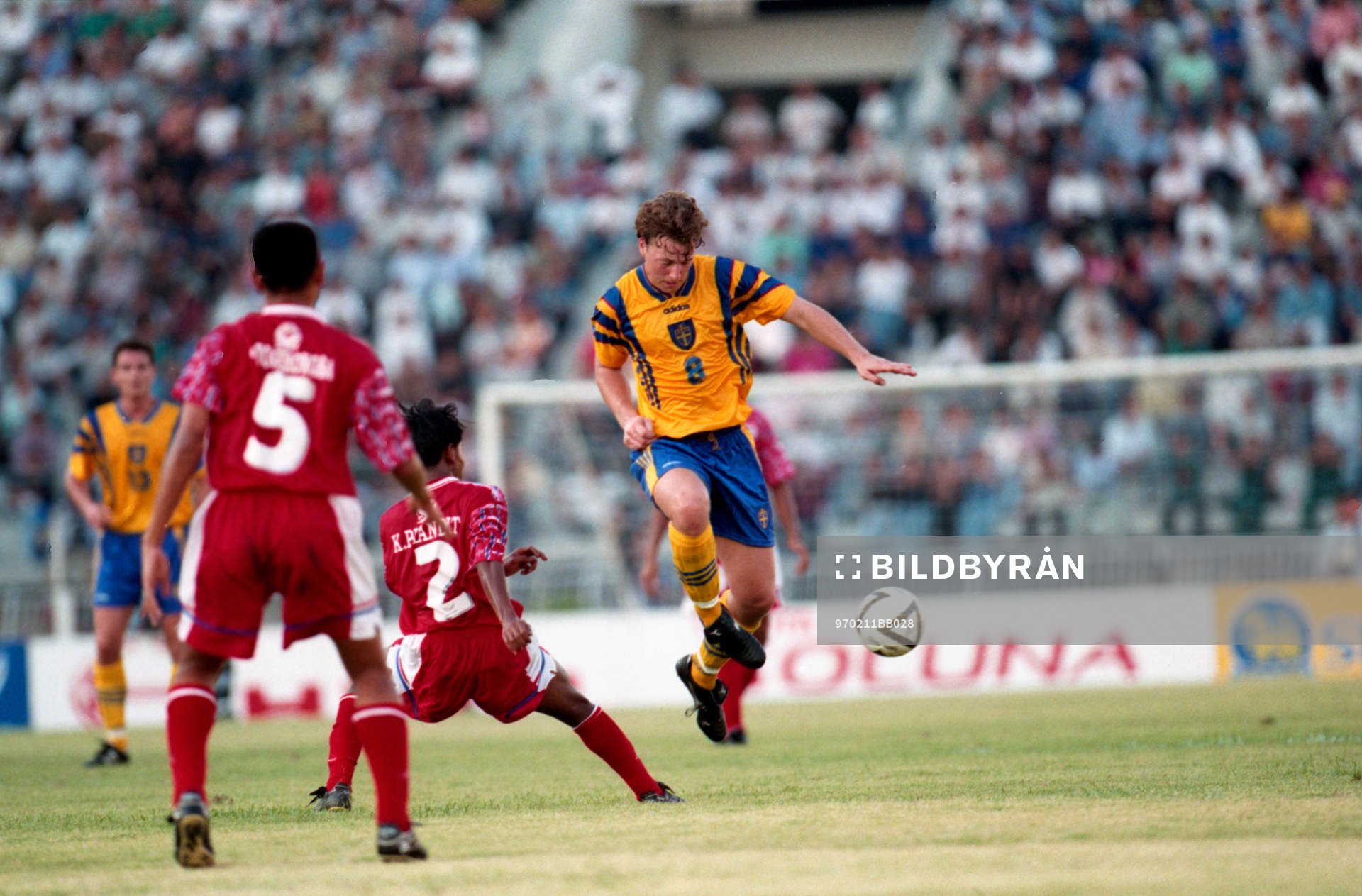 Fotboll, King´s Cup, Sverige - Thailand, 0-0