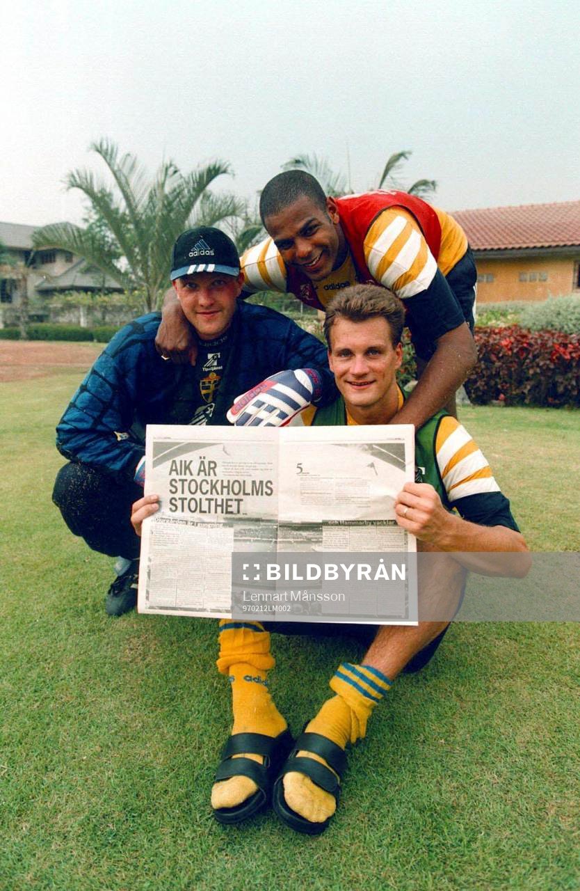 AIK, Stockholms stolthet, läser Magnus Hedman, Pascal
