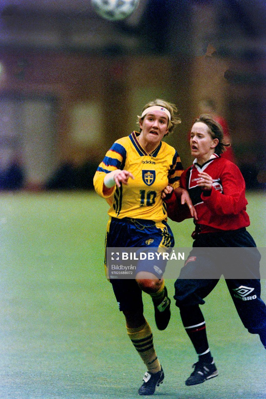 Fotboll, Damer, Sverige - Norge, 0-2