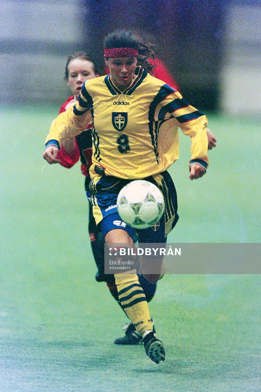 Fotboll, Damer, Sverige - Norge, 0-2
