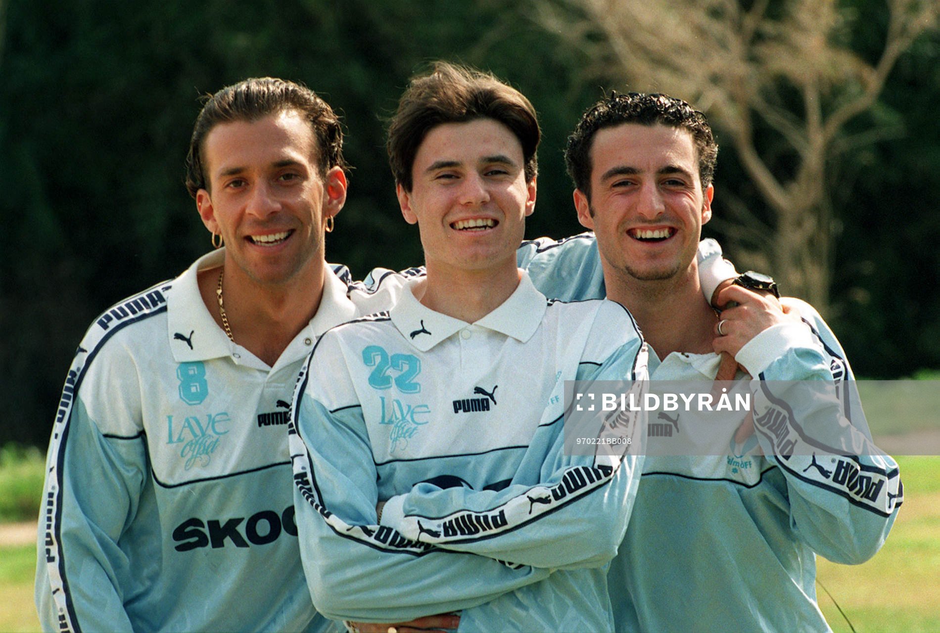 Greger Andrijevski, Yksel Osmanovski och Goran Trpevski,