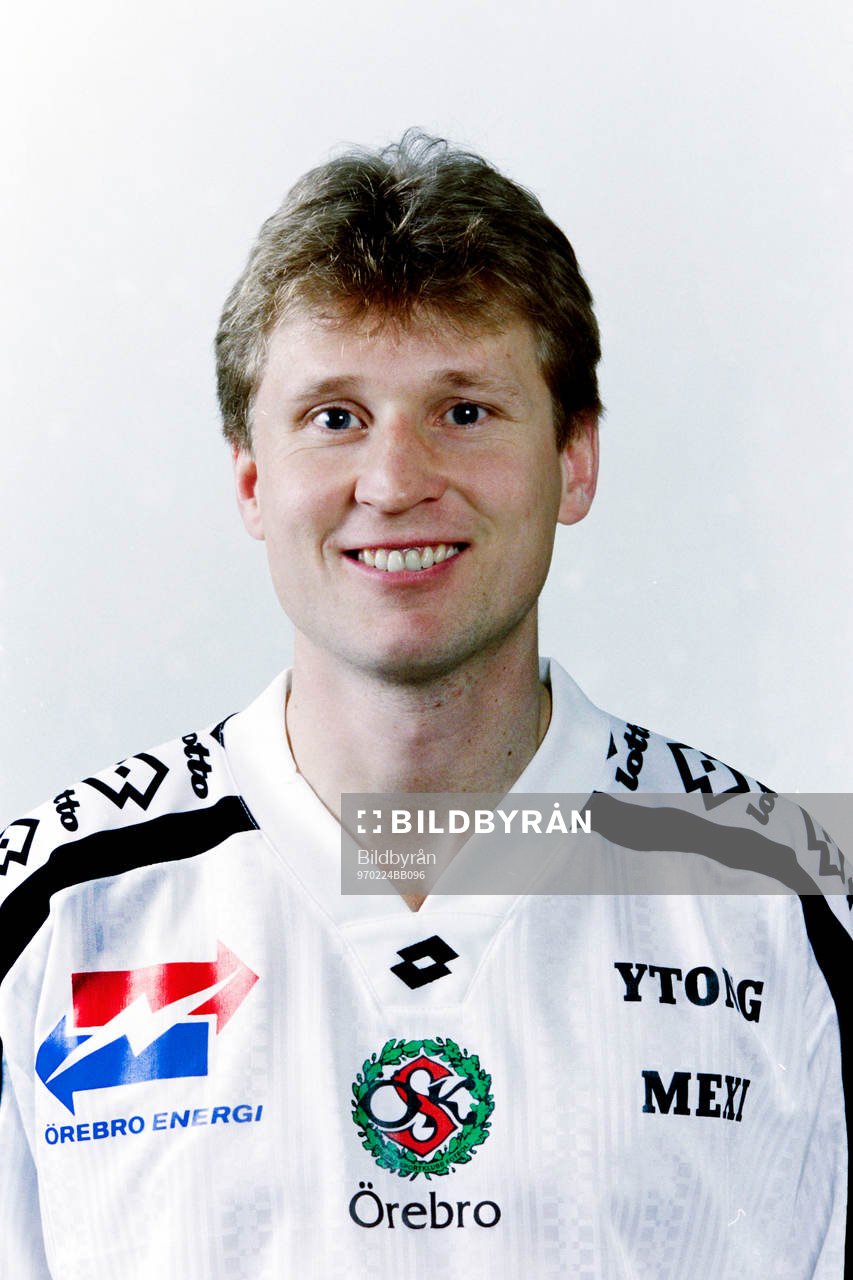 Fotboll, Allsvenskan, Örebro, Porträtt: Tommy Ståhl.