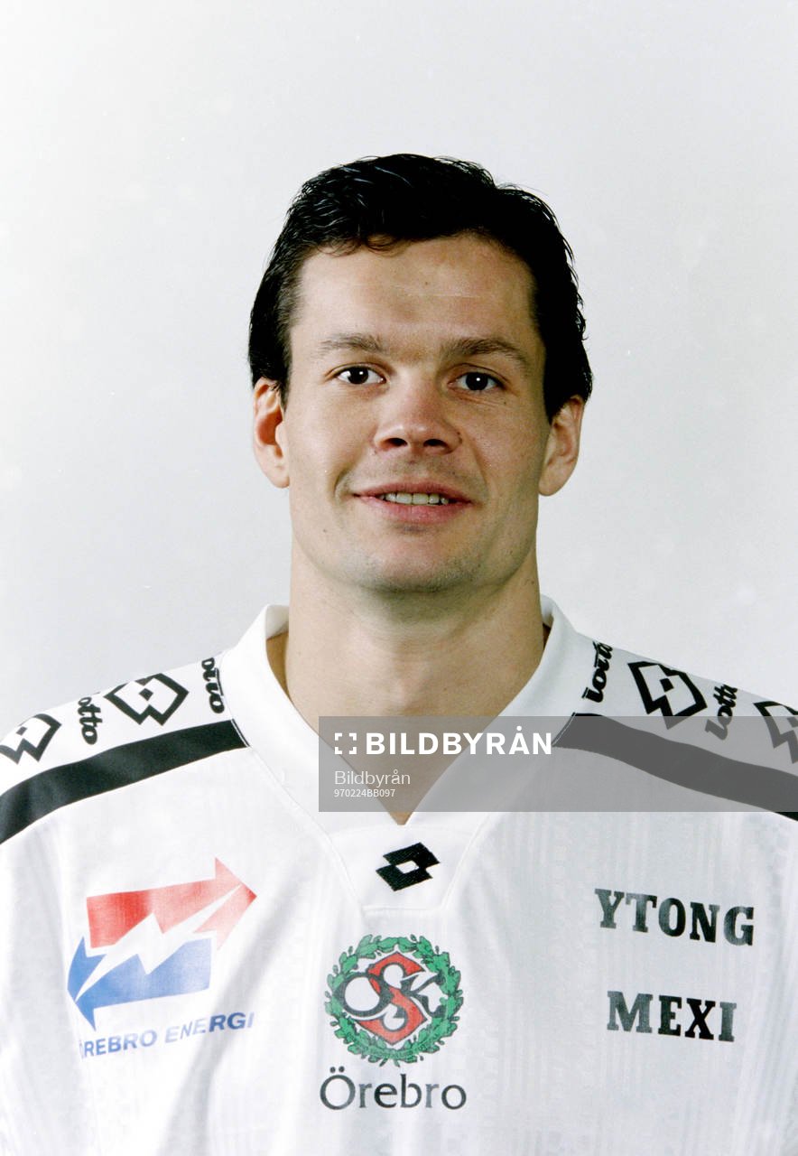 Fotboll, Allsvenskan, Örebro, Porträtt: Thomas Andersson. 
