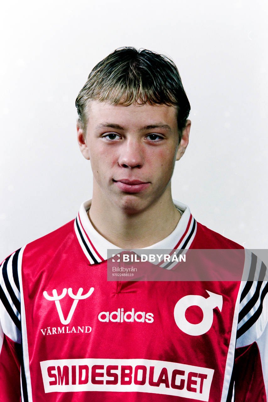Fotboll, Allsvenskan, Degerfors, Porträtt: Jonas Bergman. 
