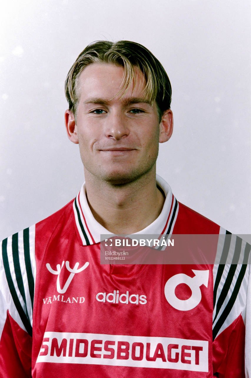 Fotboll, Allsvenskan, Degerfors, Porträtt: Leif Olsson. 