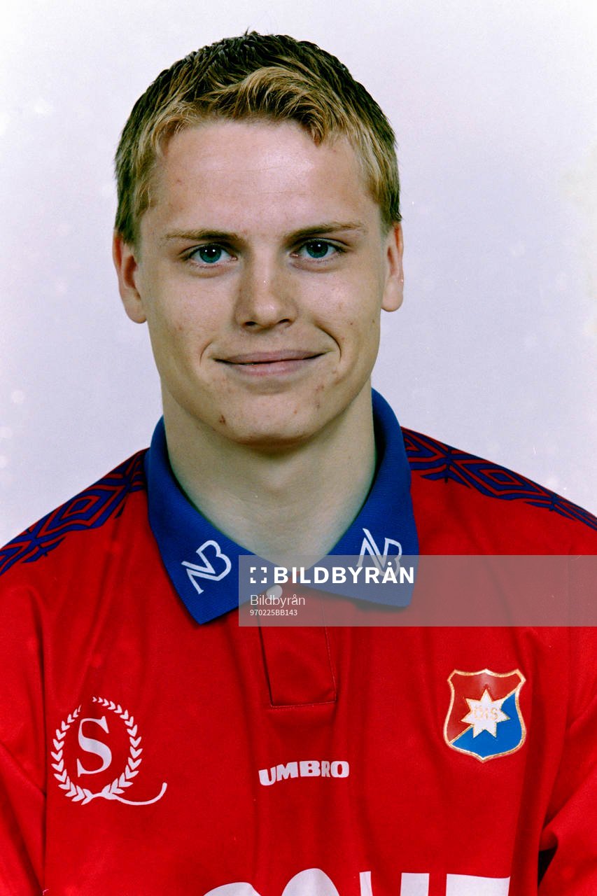 Fotboll, Allsvenskan, Örgryte, Porträtt: Karl Corneliusson.