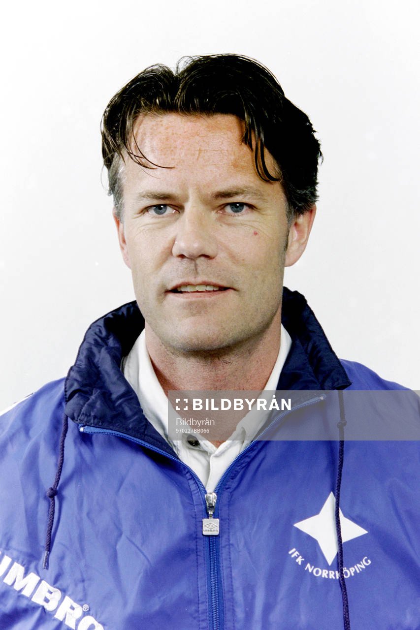 Fotboll, Allsvenskan, IFK Norrköping, Porträtt: Jan Ericson. 