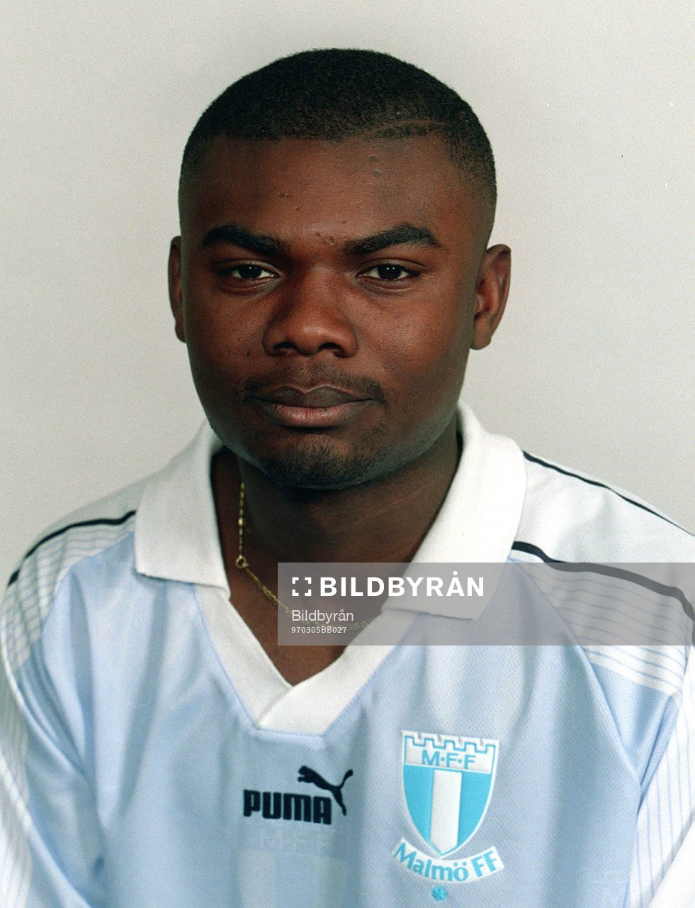 Fotboll -- Mike Owusu, Malmö FF
