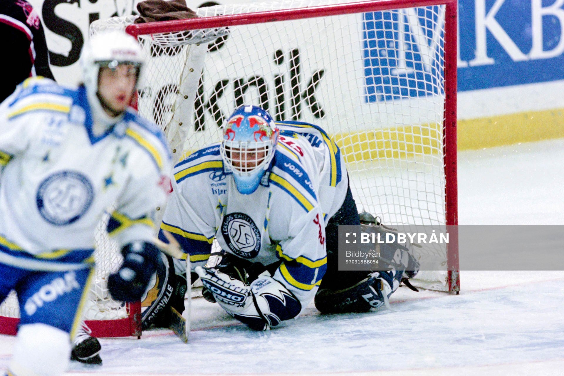 Johan Hedberg, målvakt. Leksand