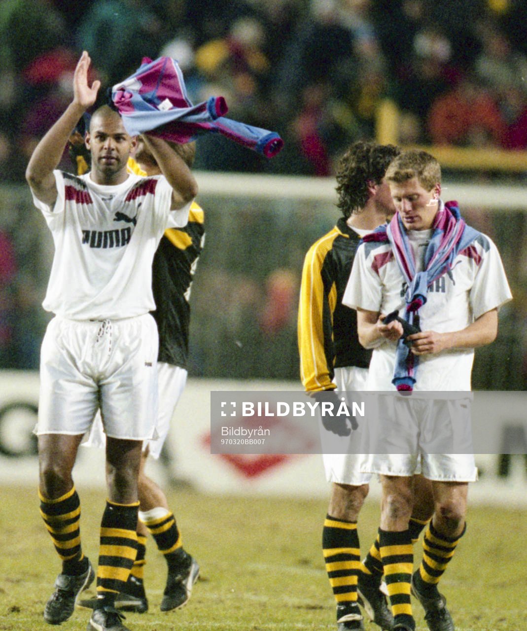 Pascal Simpson och Michael Brundin, AIK