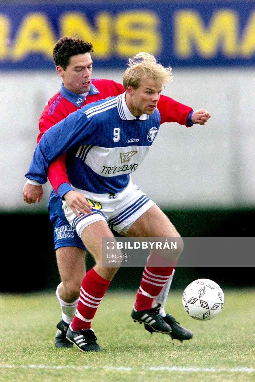 Andreas Hermansson, Trelleborg med örgrytes Jozo Matovac i