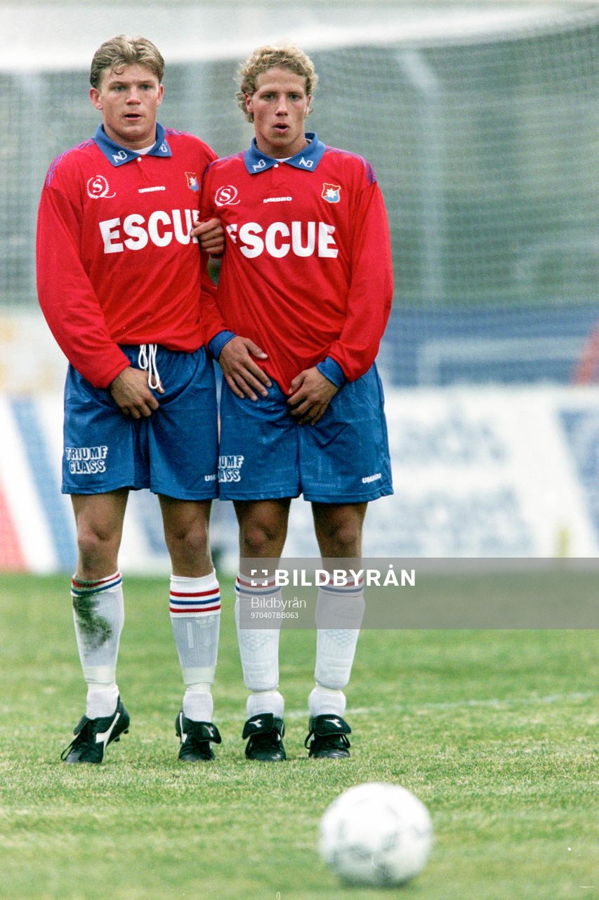 Marcus Allbäck och Erik Johansson, Örgryte