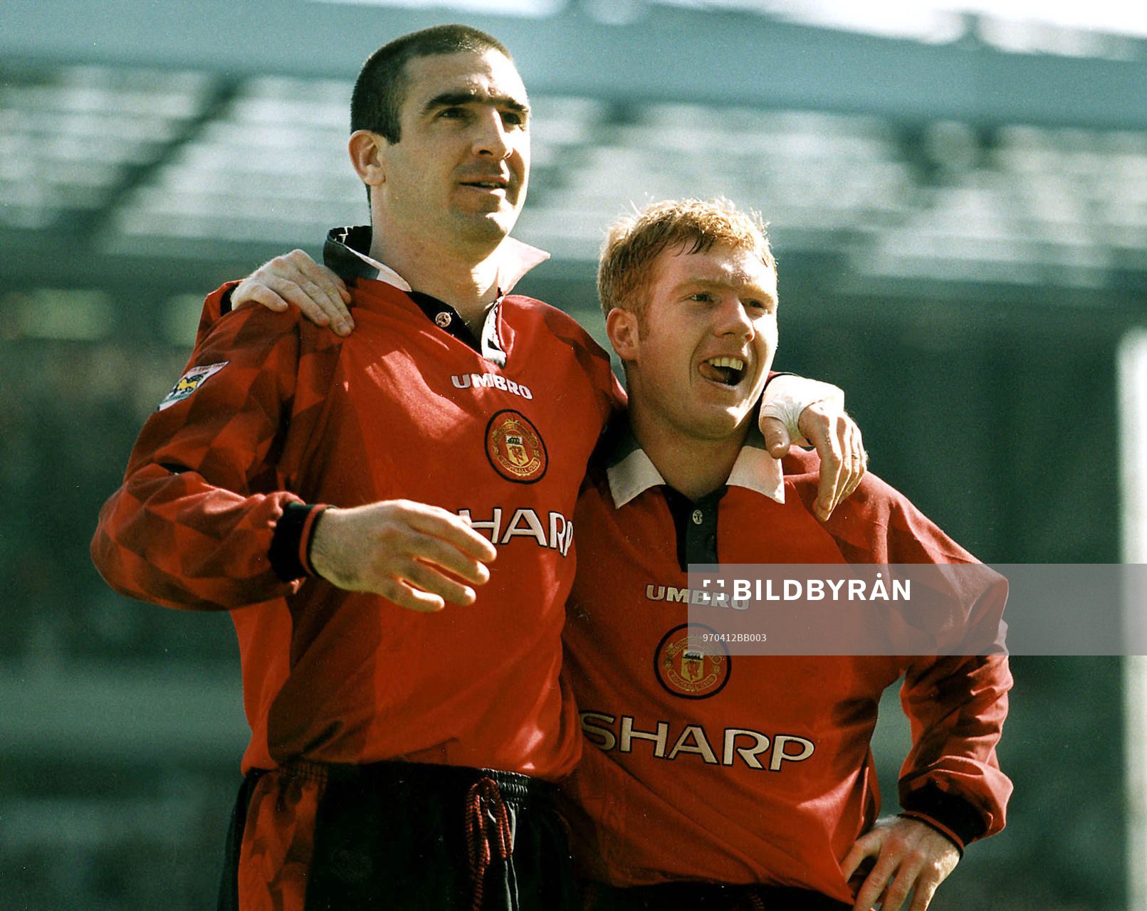 Eric Cantona och Paul Scholes, Manchester U (Manchester