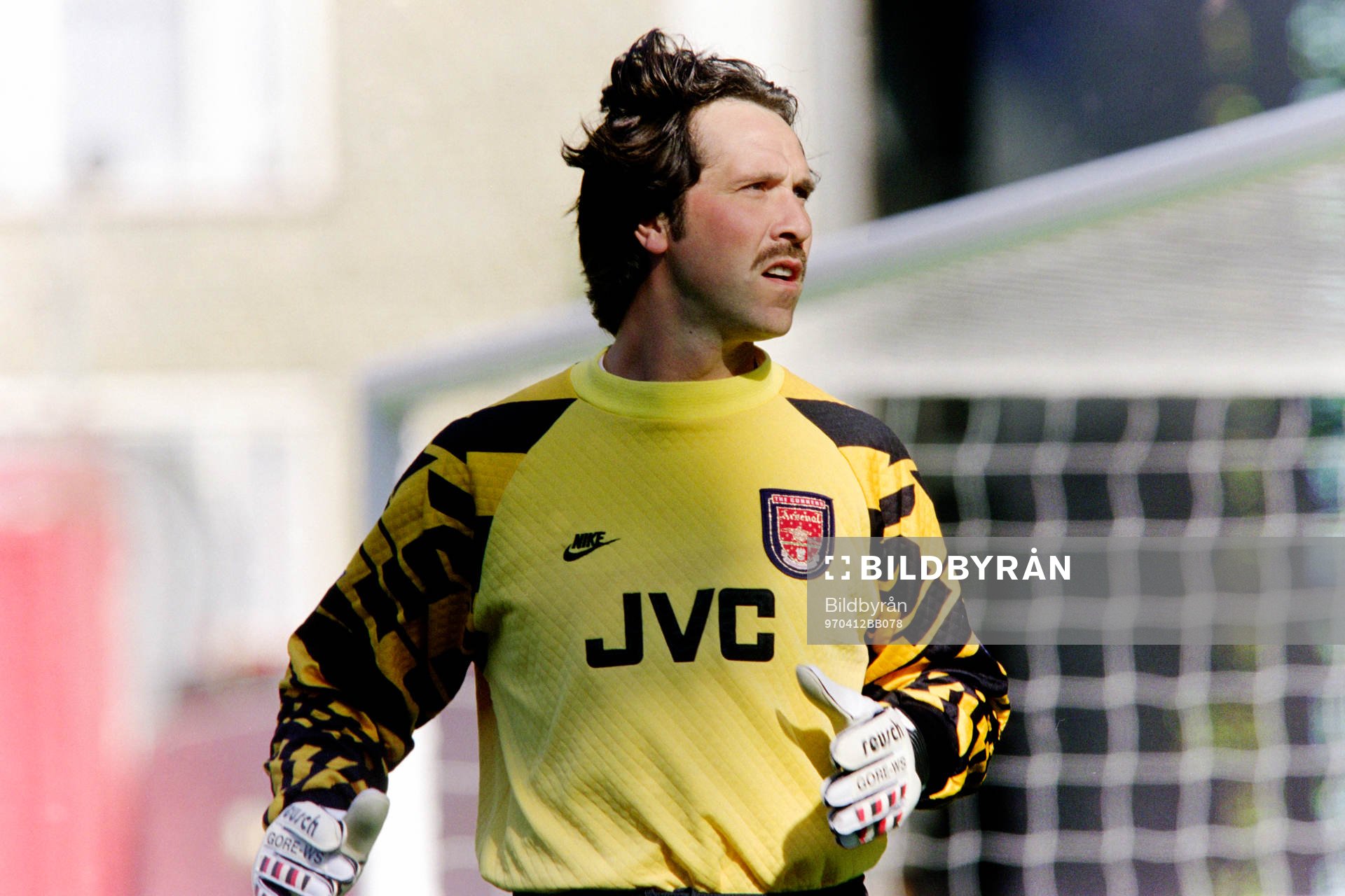 David Seaman, målvakt i Arsenal