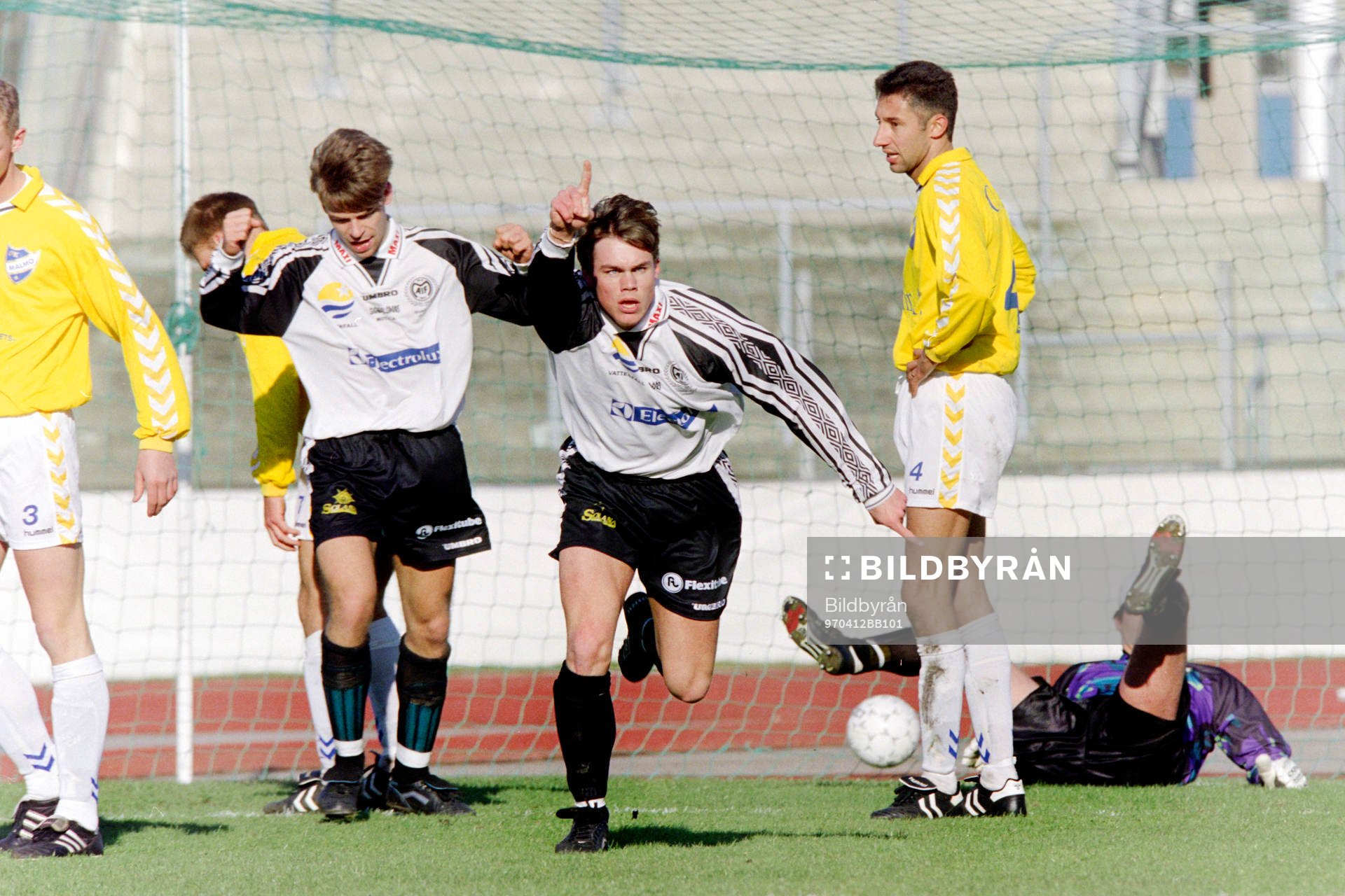Daniel Leinar gör 1-0 till Motala