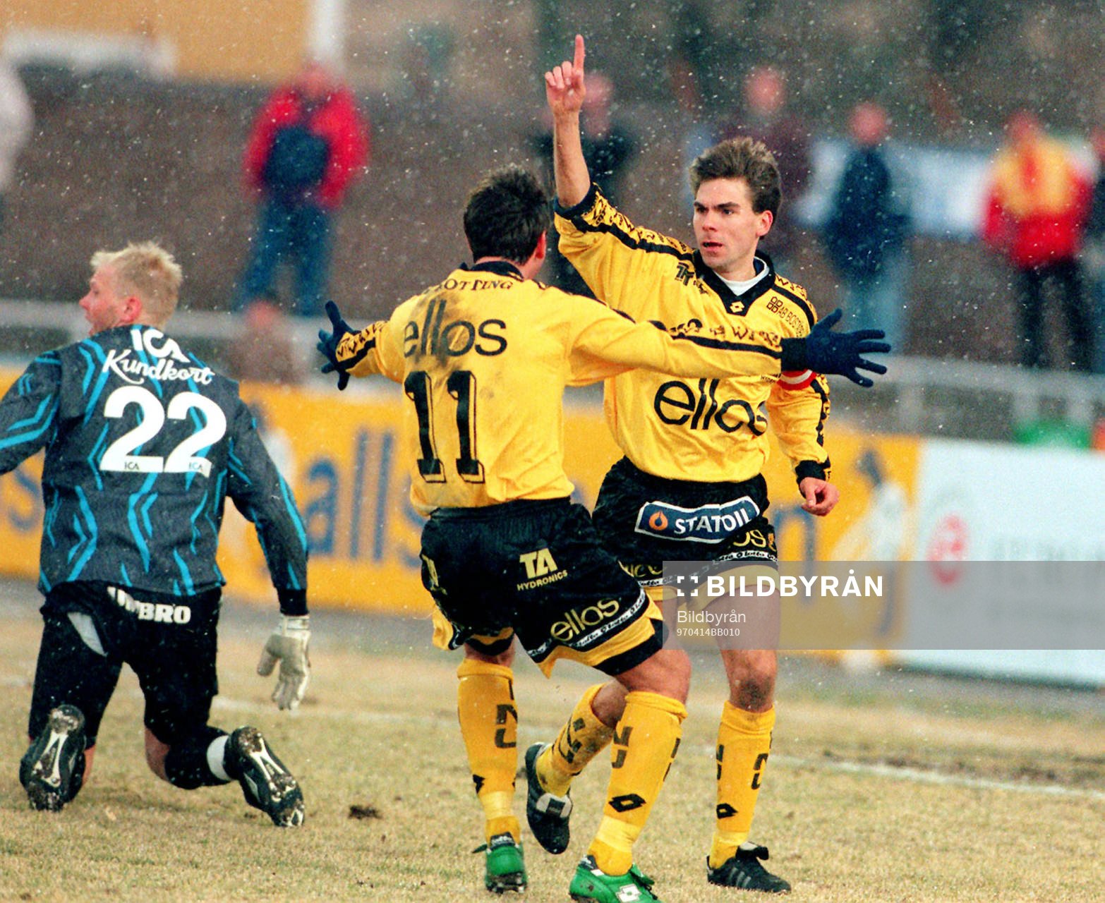 Anders Thorstensson, Elfsborg gratuleras av Mats Rotting