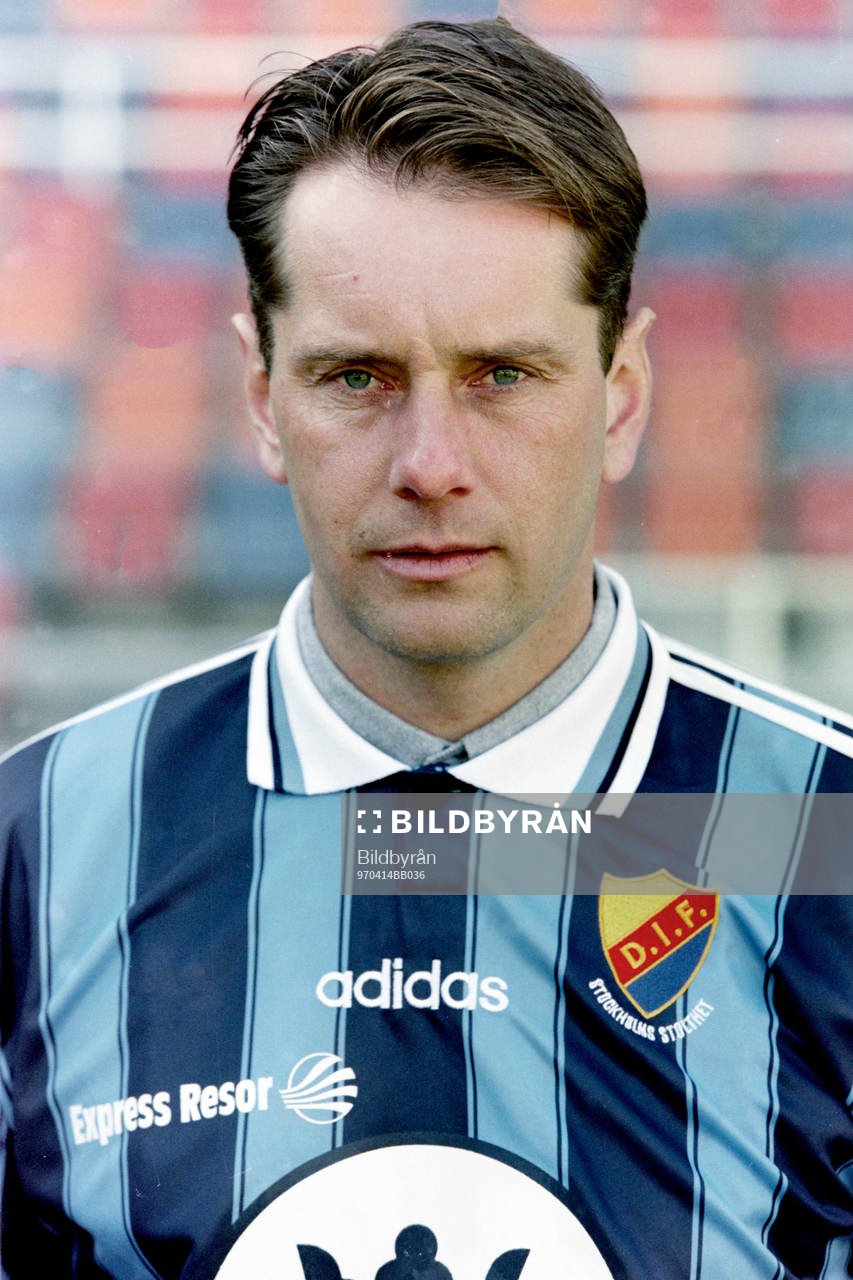 Fotboll, Div 1 Norra, Upptaktsträff: Roger Lundin, Tränare, Djurgården. 