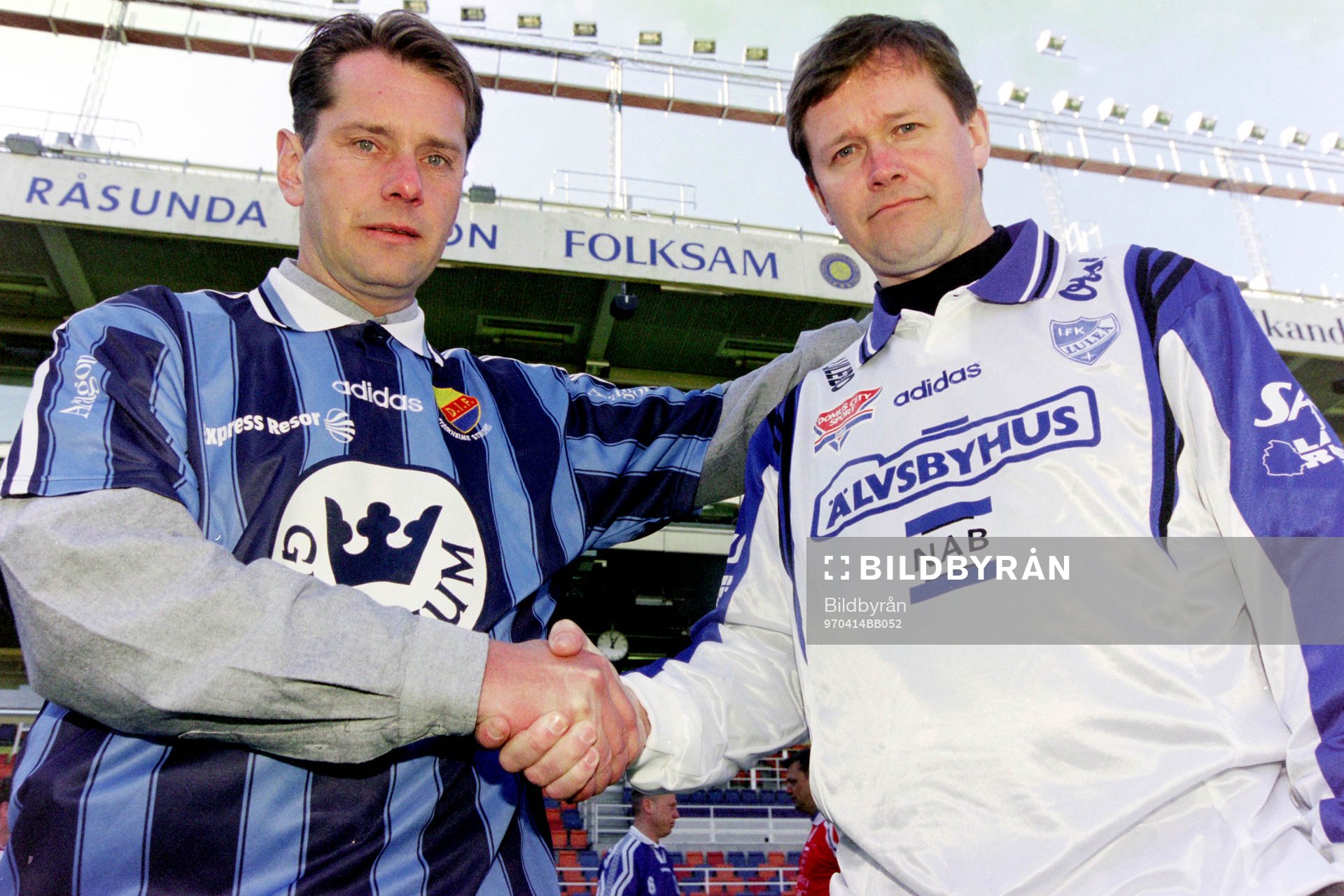Fotboll, Div 1 Norra, Upptaktsträff, tränare: Roger Lundin, Djurgården och Börje Olsson, IFK Luleå.