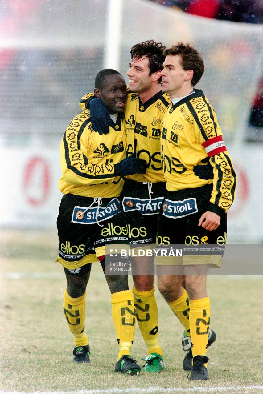 Moses Nsubuga, Mats Rotting och Anders Thorstensson,