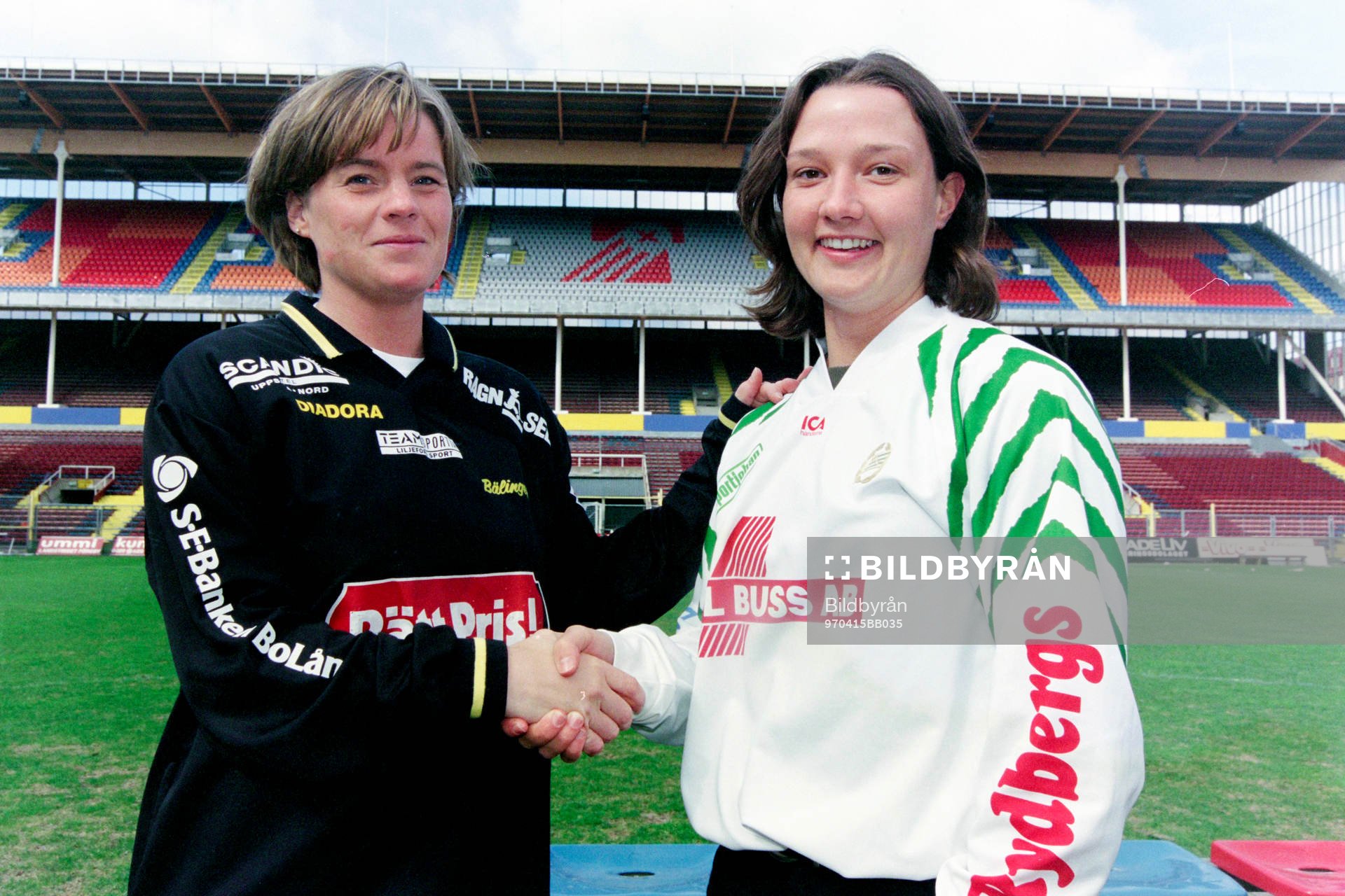 Lotta Lundin, Bälinge och Karin Thorildsson, Hammarby