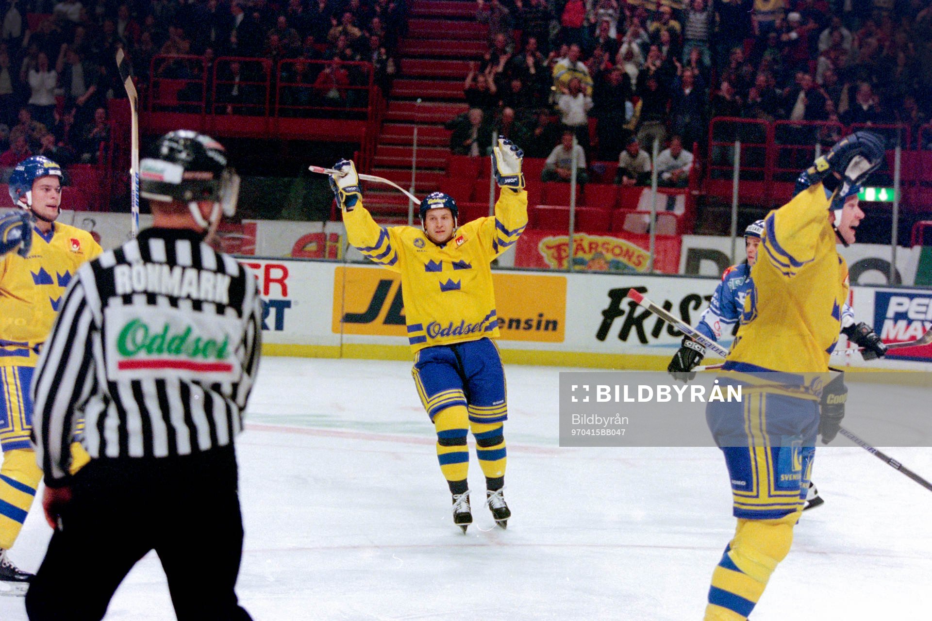 Ishockey, Sverige - Finland, 7-4