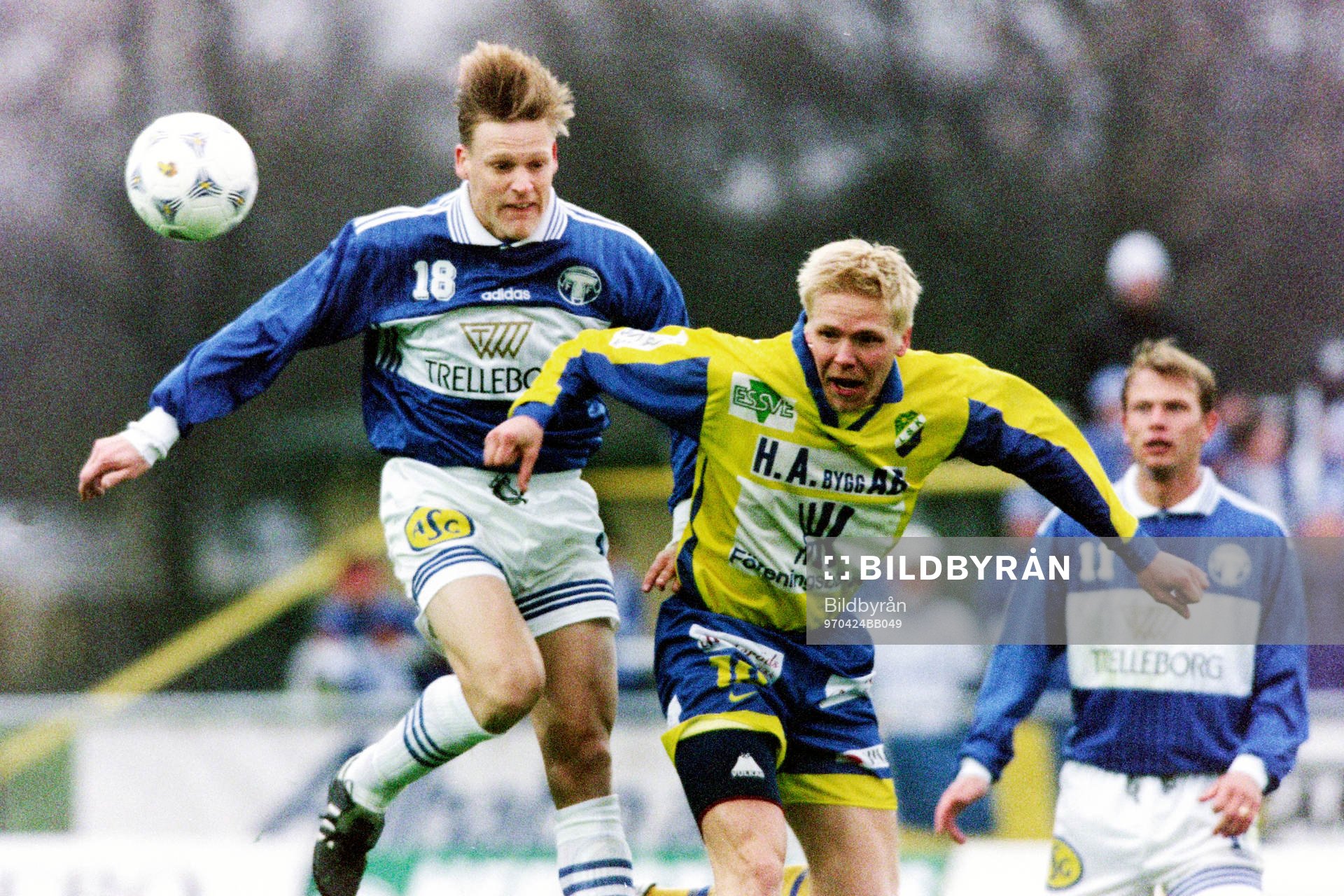 Håkan Nilsson, Trelleborg i ryggen på Ulf Ottosson,