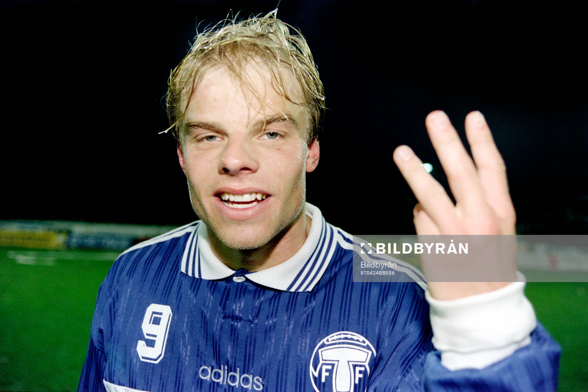 Andreas Hermansson, Trelleborg tremålsskytt i matchen