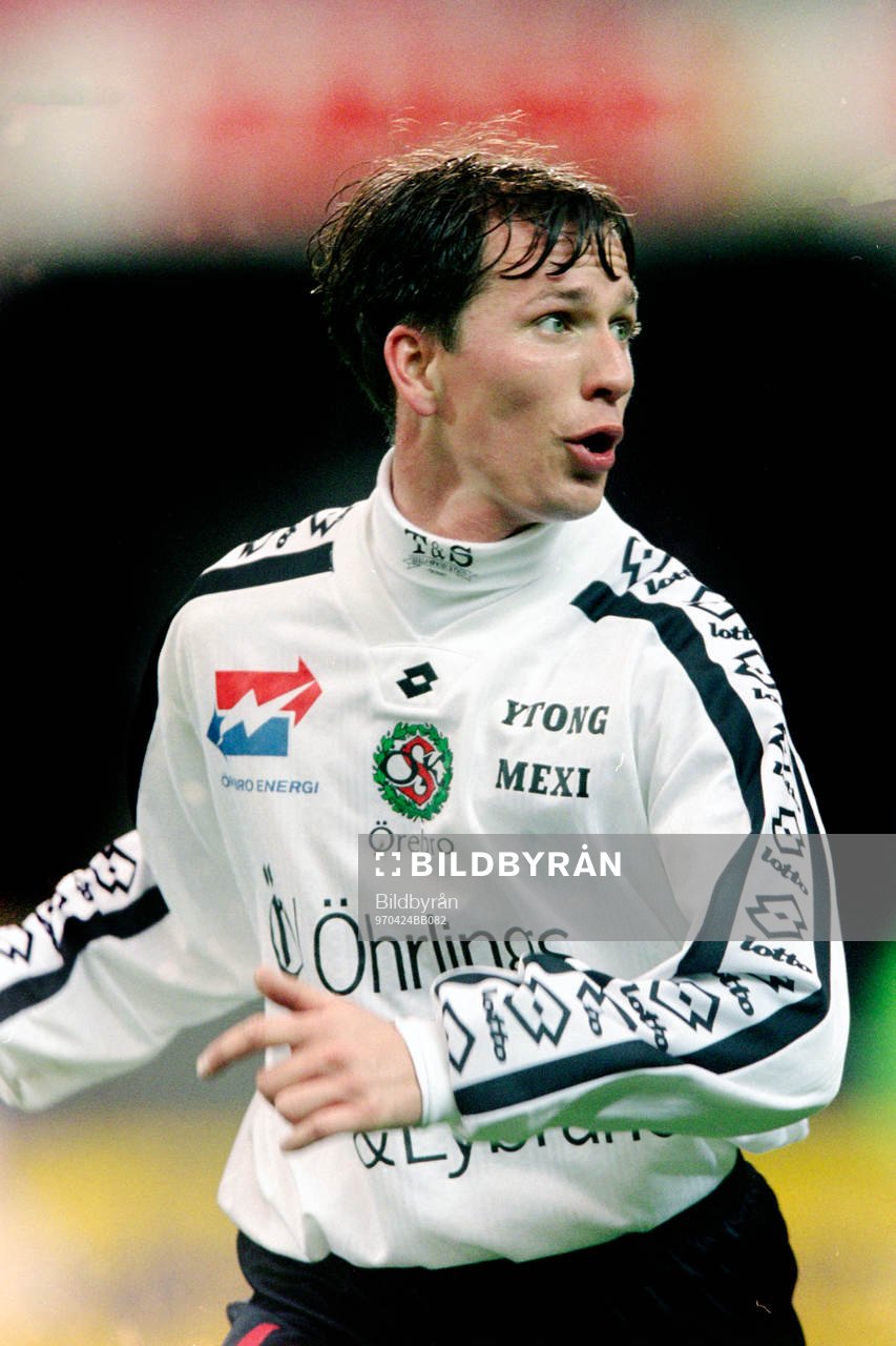 Fotboll, Allsvenskan, Helsingborg - Örebro, 1-1: Nicklas Rasck, Örebro