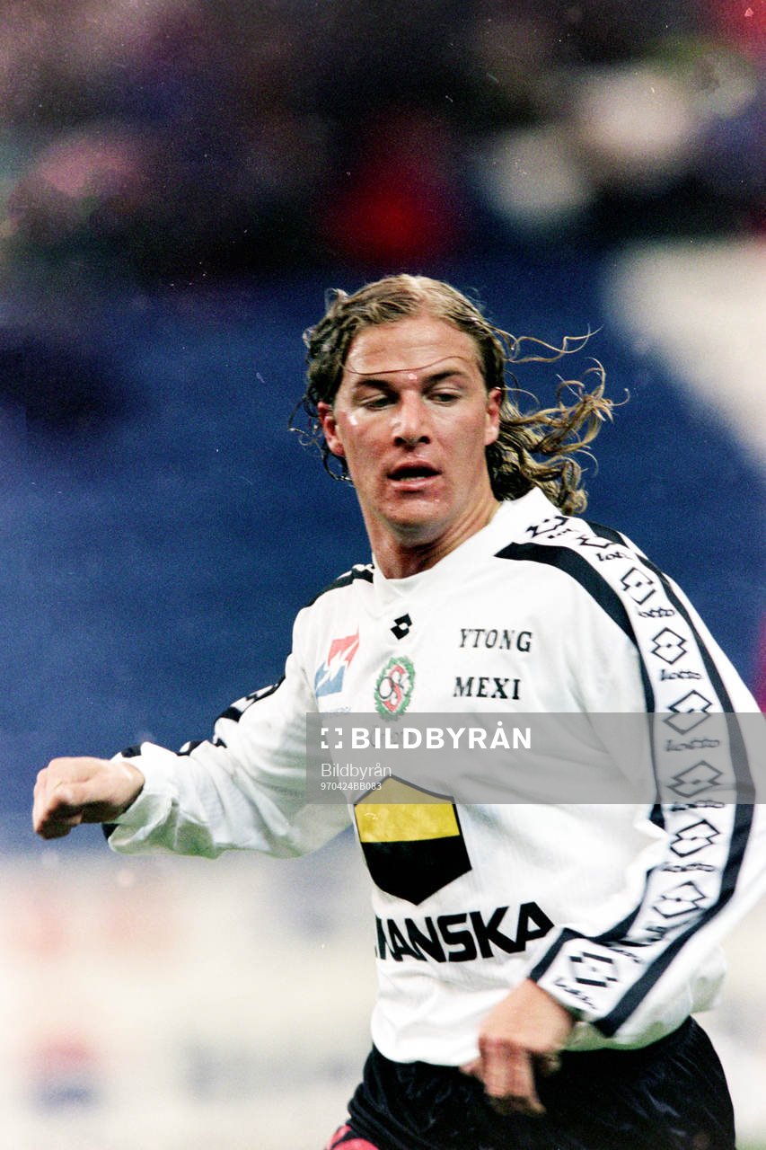 Fotboll, Allsvenskan, Helsingborg - Örebro, 1-1: Daniel Tjernström, Örebro. 