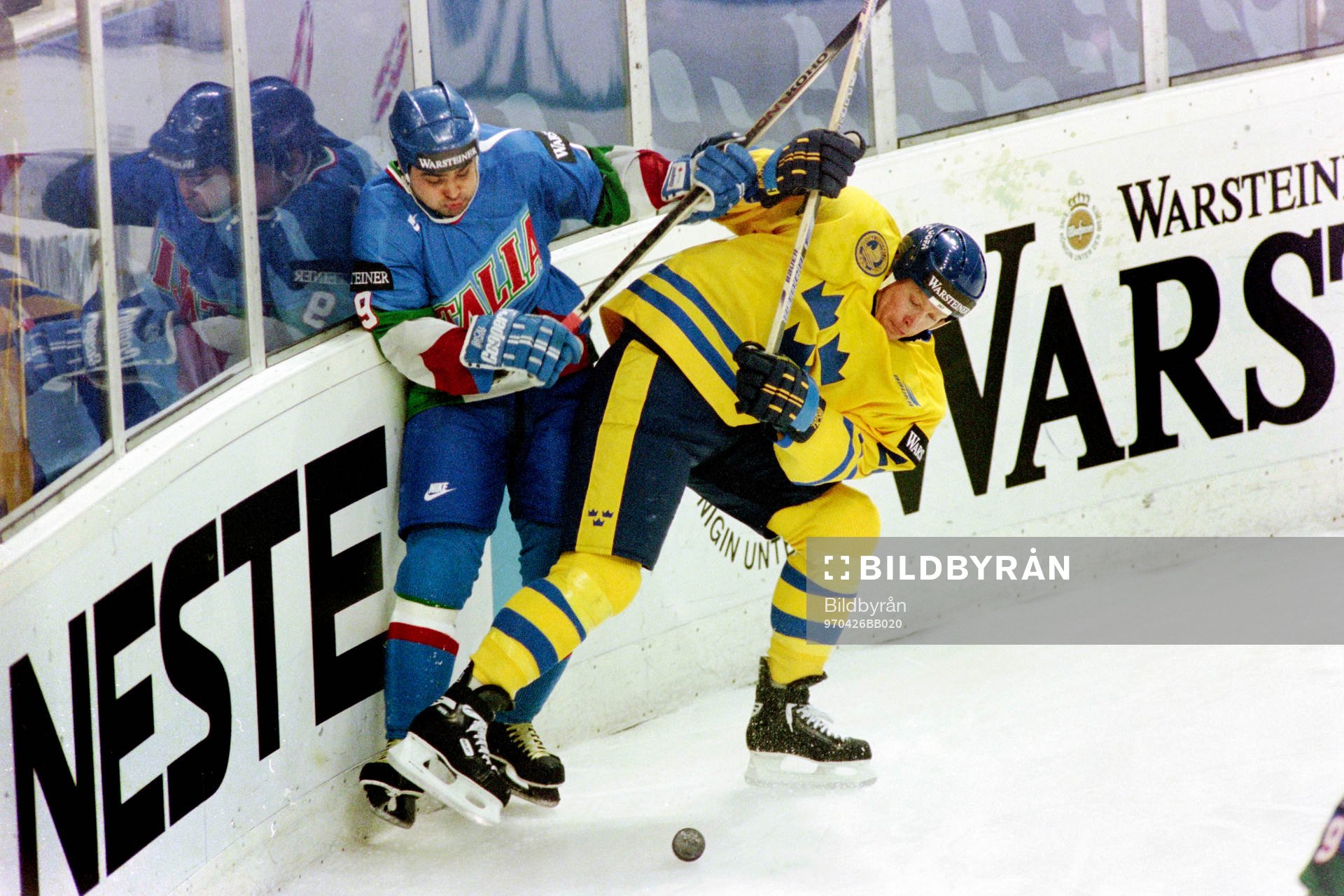 Ishockey, VM, Sverige - Italien, 5-3