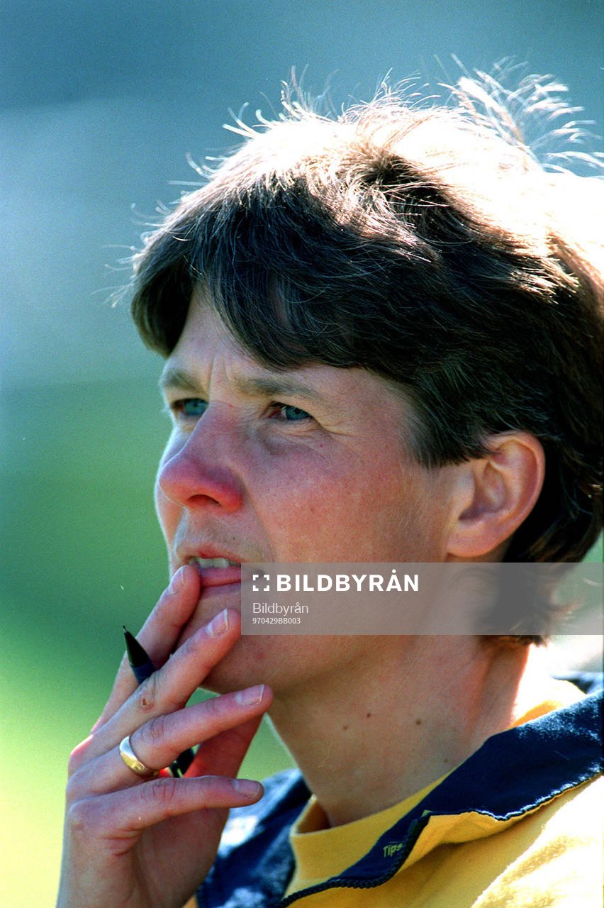 Pia Sundhage, förbundskapten Sverige U20