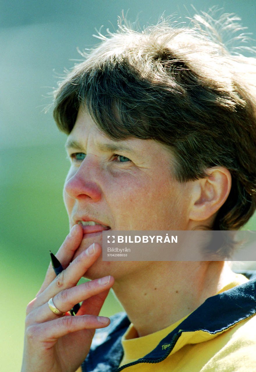 Pia Sundhage, förbundskapten Sverige U20
