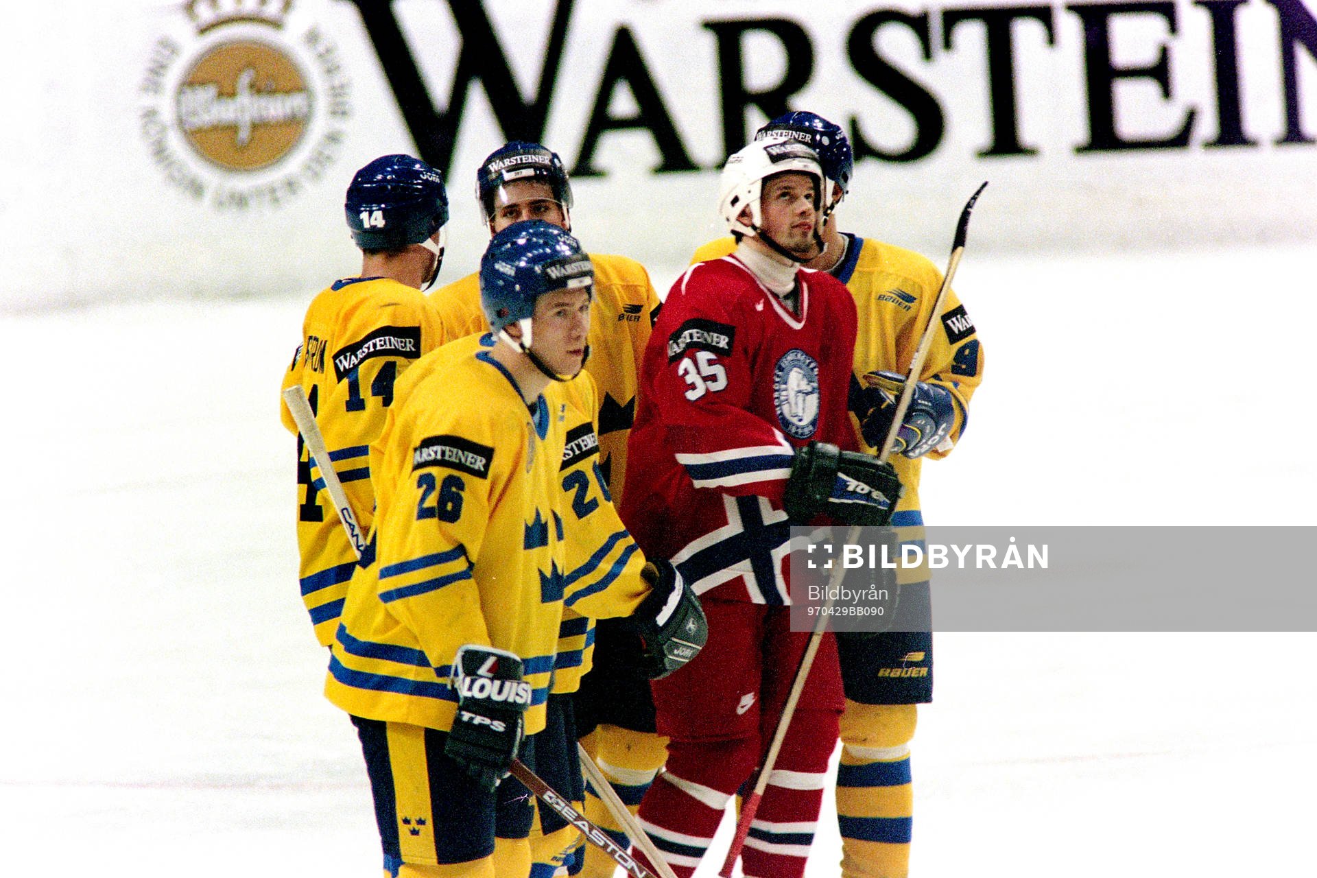 Mattias Öhlund, Sverige och Atle Alexander Olsen, Norge