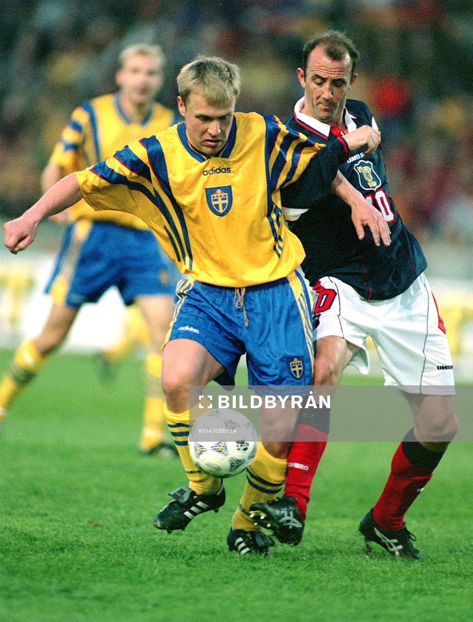 Pär Zetterberg, Sverige och Gary McAllister, Skottland