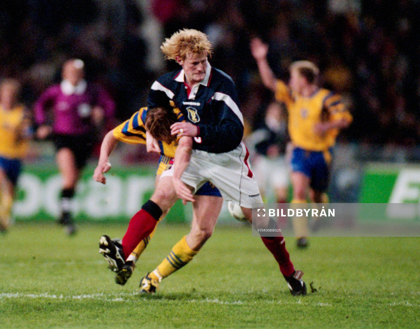 Colin Hendry i brottningstagen