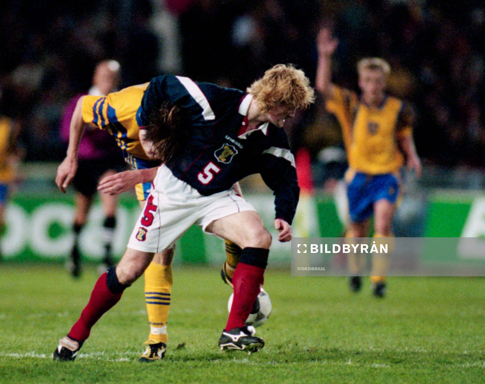 Colin Hendry i brottningstagen