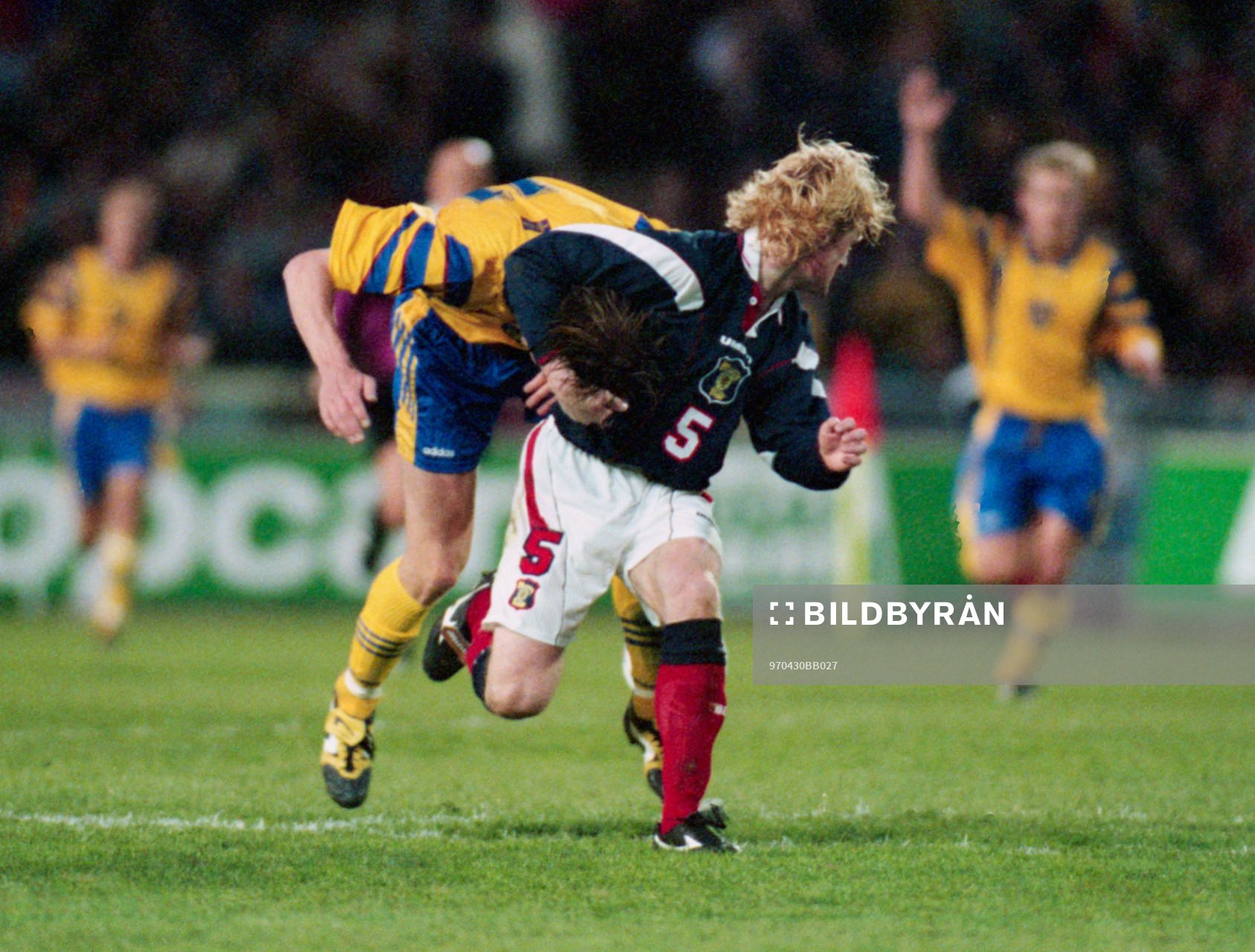 Colin Hendry i brottningstagen