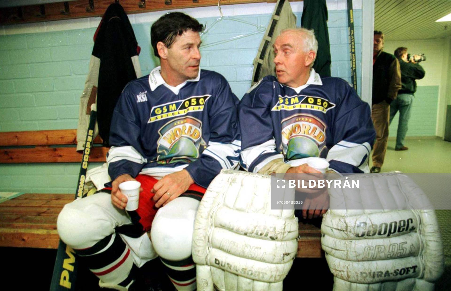 ISHOCKEY VM TORD LUNDSTRÖM OCH LEIF HONKEN HOLMQVIST