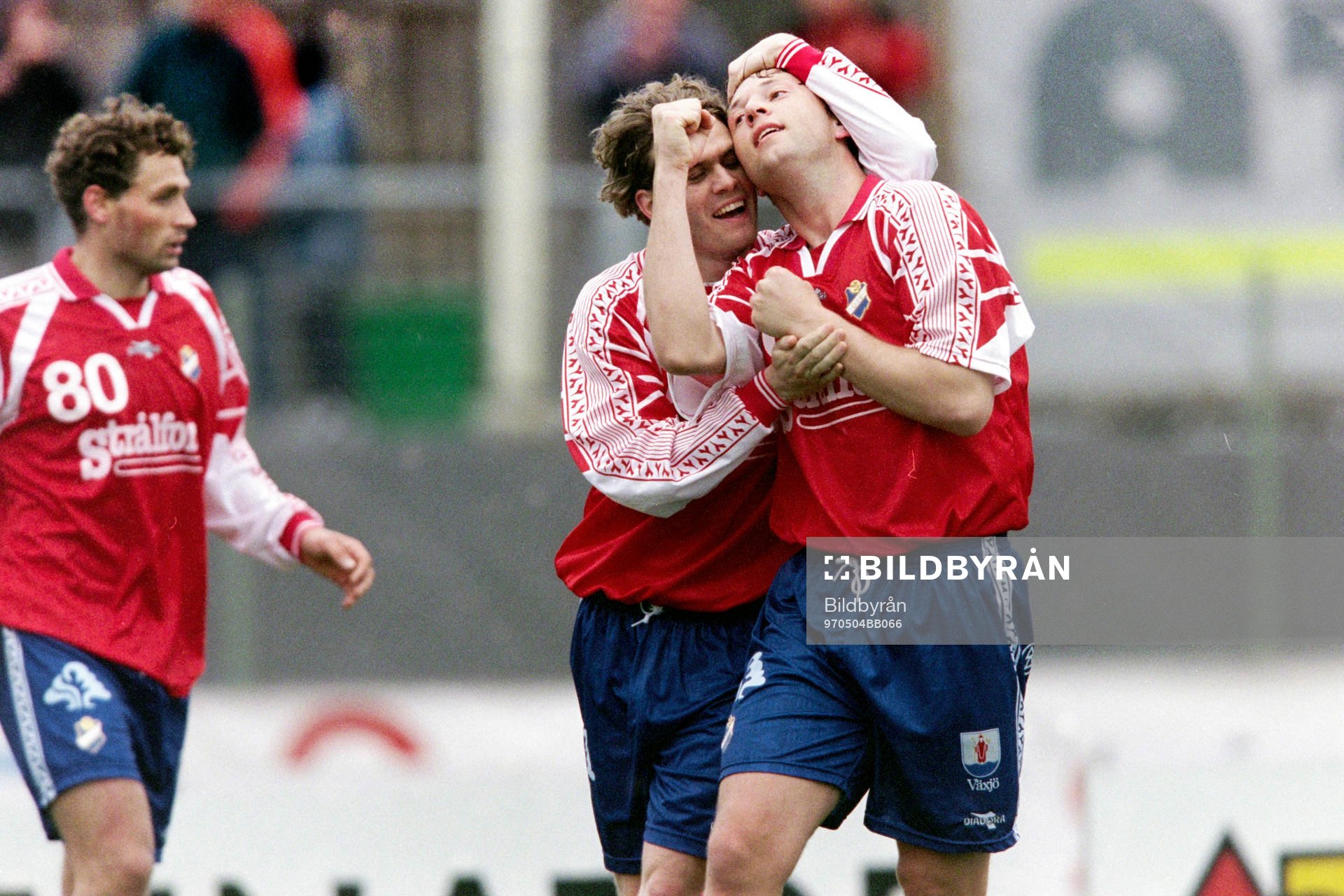 Lars Johansson och Andreas Bild, Öster jublar