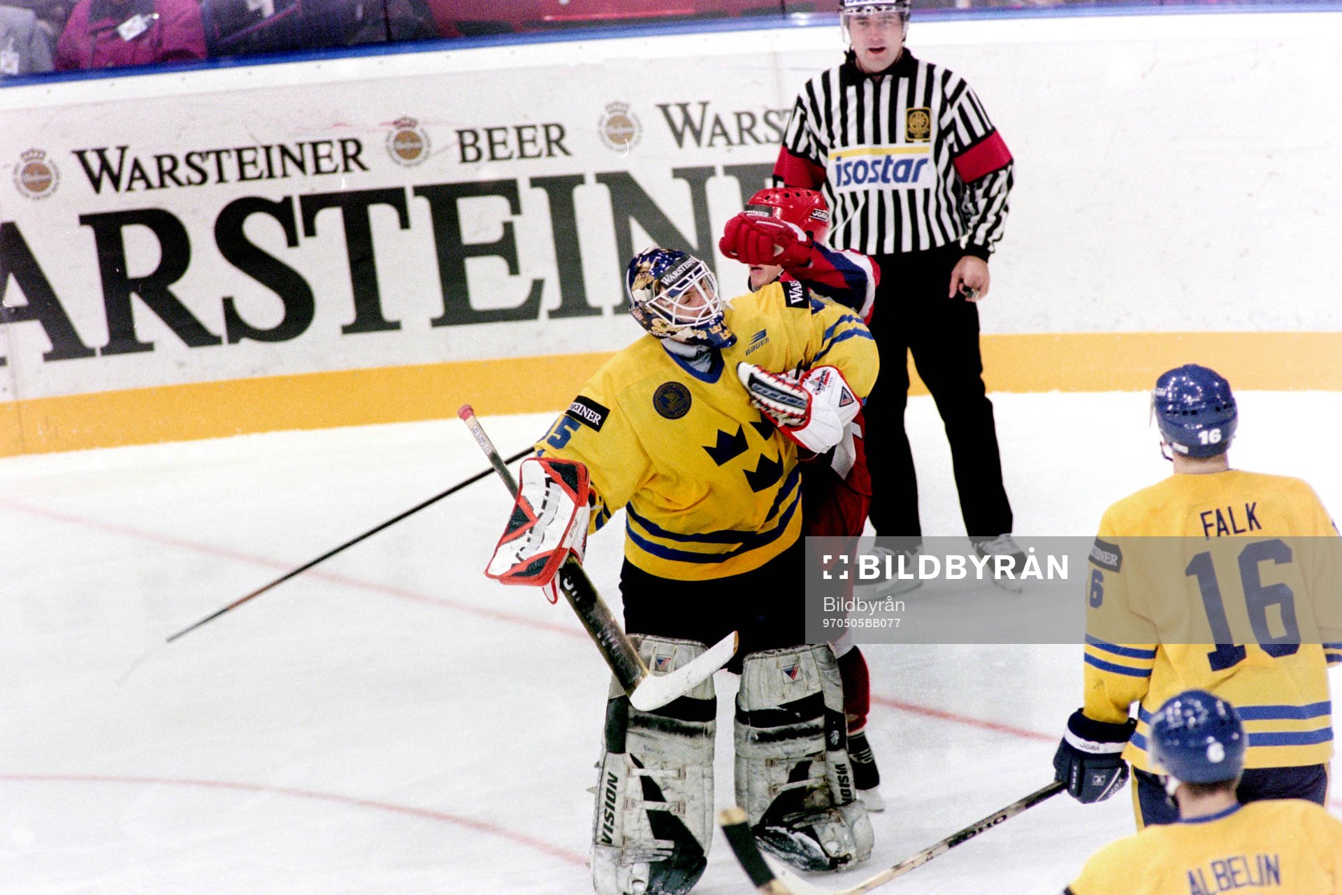 Tommy Salo, målvakt i Sverige